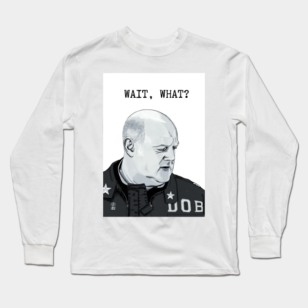 Dara O’Briain, Taskmaster, Wait, What? Long Sleeve T-Shirt by DoodlerLoodles